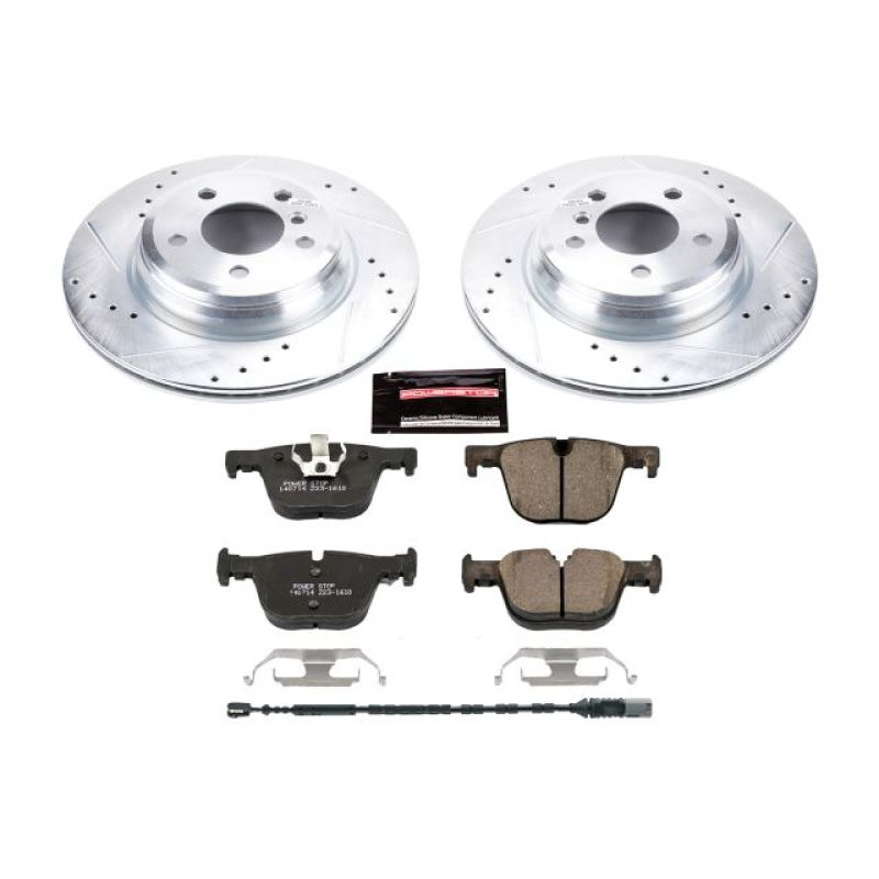 Power Stop 15-16 BMW 328i xDrive Rear Z23 Evolution Sport Brake Kit - RPL Performance