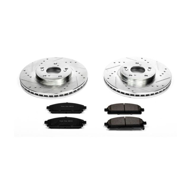 Power Stop 03-06 Acura MDX Front Z23 Evolution Sport Brake Kit - RPL Performance