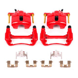 Power Stop 97-99 Acura CL Front Red Calipers w/Brackets - Pair - RPL Performance