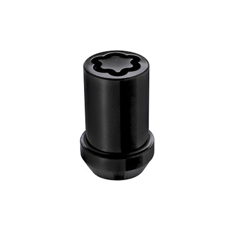 McGard Wheel Lock Nut Set - 4pk. (Tuner / Cone Seat) M12X1.5 / 13/16 Hex / 1.24in. Length - Black - RPL Performance