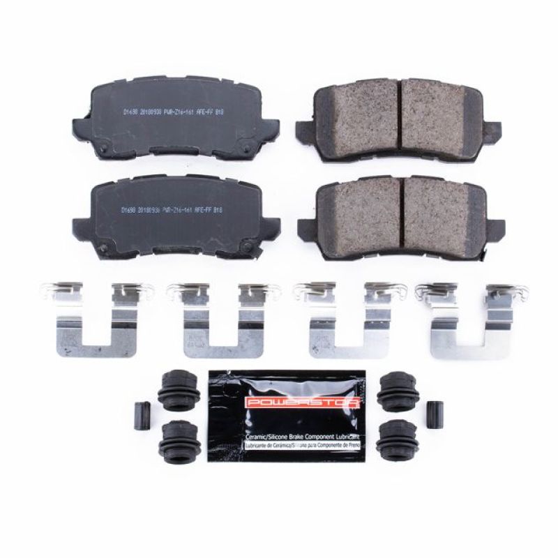 Power Stop 17-19 Acura MDX Rear Z23 Evolution Sport Brake Pads w/Hardware - RPL Performance