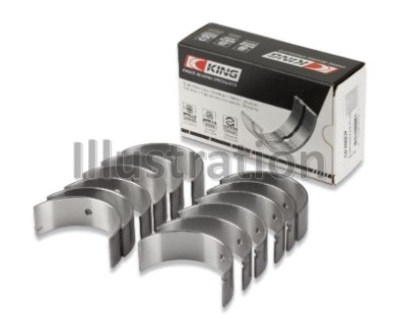 King Isuzu 6VD1 Connecting (Size +1.0) Rod Bearing Set - RPL Performance