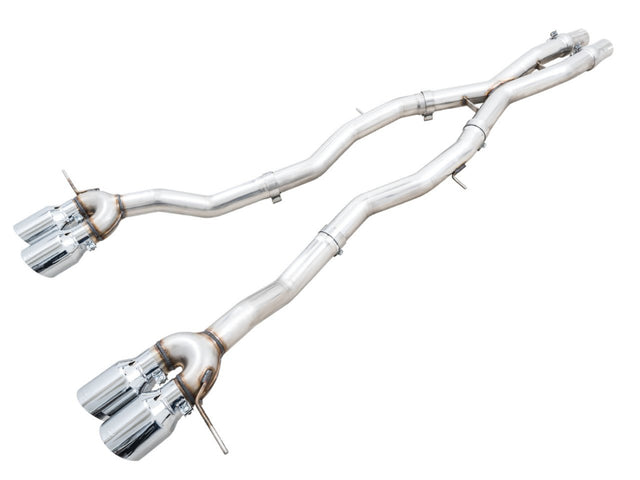 AWE Track Edition Catback Exhaust for BMW G8X M3/M4 - Chrome Silver Tips - RPL Performance