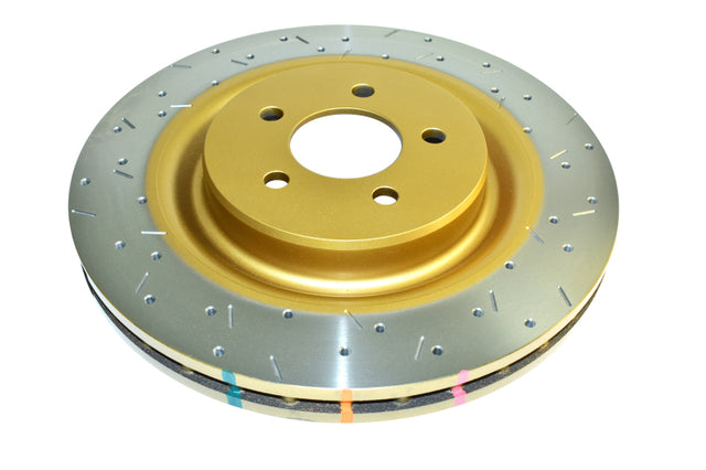 DBA 92-96 Honda Prelude VTEC Model Front 4000 Series Drilled & Slotted Rotor - RPL Performance