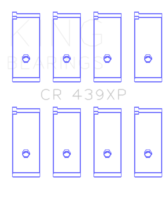 King Acura B17A1/B18A1/B18B1 (Size 0.25mm) Performance Rod Bearing Set - RPL Performance