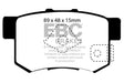 EBC 10-12 Acura RDX 2.3 Turbo Yellowstuff Rear Brake Pads - RPL Performance