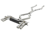 aFe MACHForce XP Exhausts Cat-Back SS 21 BMW M2 Competition L6-3.0L w/Polished Tips - RPL Performance