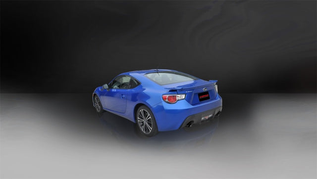 Corsa 2012-2020 Scion FRS / Subaru BRZ Black Tip Sport Cat-Back Exhaust - RPL Performance