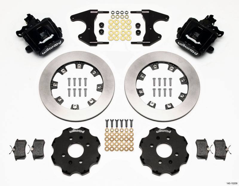 Wilwood Combination Parking Brake Rear Kit 12.19in Civic / Integra Drum 2.46 Hub Offset - RPL Performance