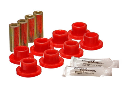 Energy Suspension 88 Honda Civic/CRX Red Rear Control Arm Bushing Set (Lower Only) - RPL Performance