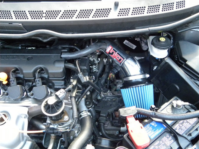 Injen 06-11 Honda Civic Ex 1.8L 4cyl Polished Tuned Air Intake w/ MR Tech/Nano-Fiber Dry Filter - RPL Performance