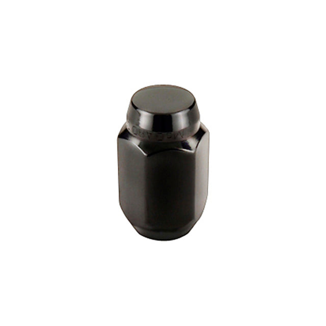 McGard Hex Lug Nut (Cone Seat) M12X1.5 / 13/16 Hex / 1.5in. Length (4-pack) - Black - RPL Performance