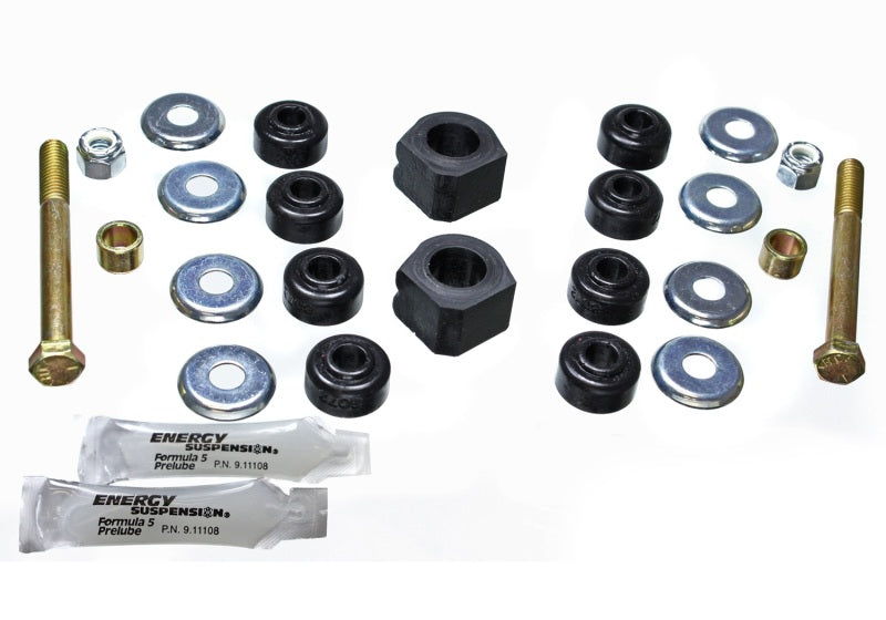 Energy Suspension 84-87 Honda Civic/CRX Black 18mm Front Sway Bar Bushings (Sway Bar link bushings a