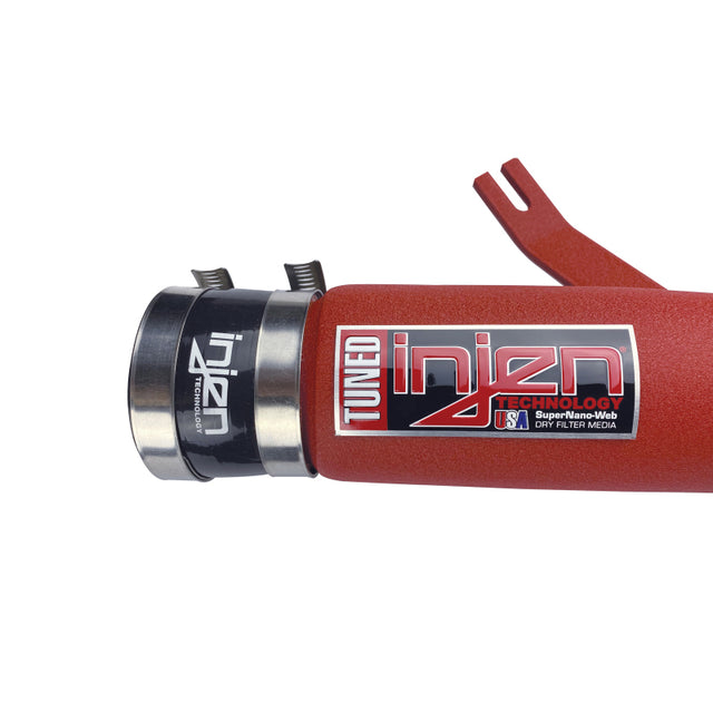 Injen 17-20 Honda Civic Si L4 1.5L Turbo Wrinkled Red SP Short Ram Intake - RPL Performance