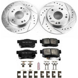 Power Stop 11-15 Honda CR-Z Rear Z23 Evolution Sport Brake Kit