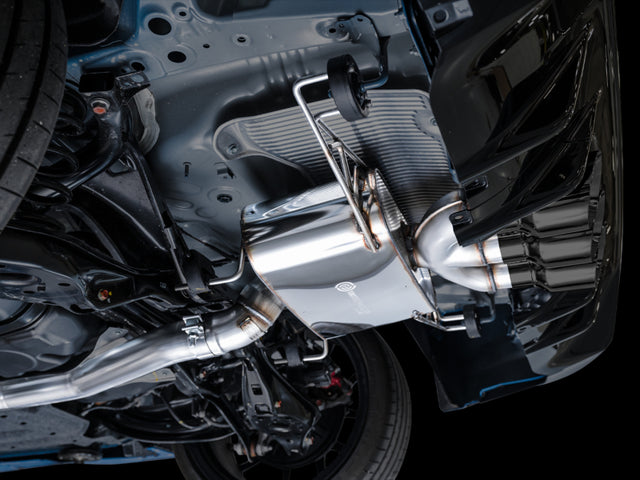 AWE Tuning 2023 Honda Civic Type R FL5 Touring Edition Exhaust w/ Triple Diamond Black Tips - RPL Performance