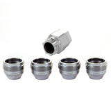 McGard Wheel Lock Nut Set - 4pk. (Under Hub Cap / Cone Seat) M12X1.5 / 19mm & 21mm Hex / .775in. L - RPL Performance