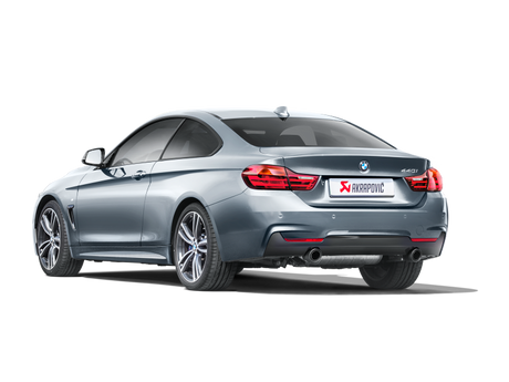 Akrapovic 16-17 BMW 340i (F30 F31) Evolution Line Cat Back (SS) w/ Carbon Tips (Req. Link Pipe) - RPL Performance