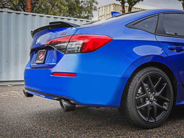 aFe 22-23 Honda Civic Si L4 1.5L (t) Takeda 2.5in to 3in 304 SS Cat-Back Exhaust w/Carbon Fiber Tips - RPL Performance