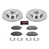 Power Stop 13-17 Honda Accord Front Z23 Evolution Sport Brake Kit