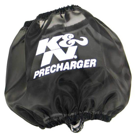 K&N Precharger Round Straight Air Filter Wrap for 01-14 Honda TRX500 - Black - RPL Performance