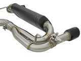 aFe MACHForce XP 16-17 BMW 340i/iX 440i/iX L6-3.0L (t) SS Axle-Back Exhaust w/Black Tip - RPL Performance