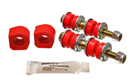 Energy Suspension 84-87 Honda Civic/CRX Red 16mm Front Sway Bar Bushings (Sway Bar link bushings and - RPL Performance