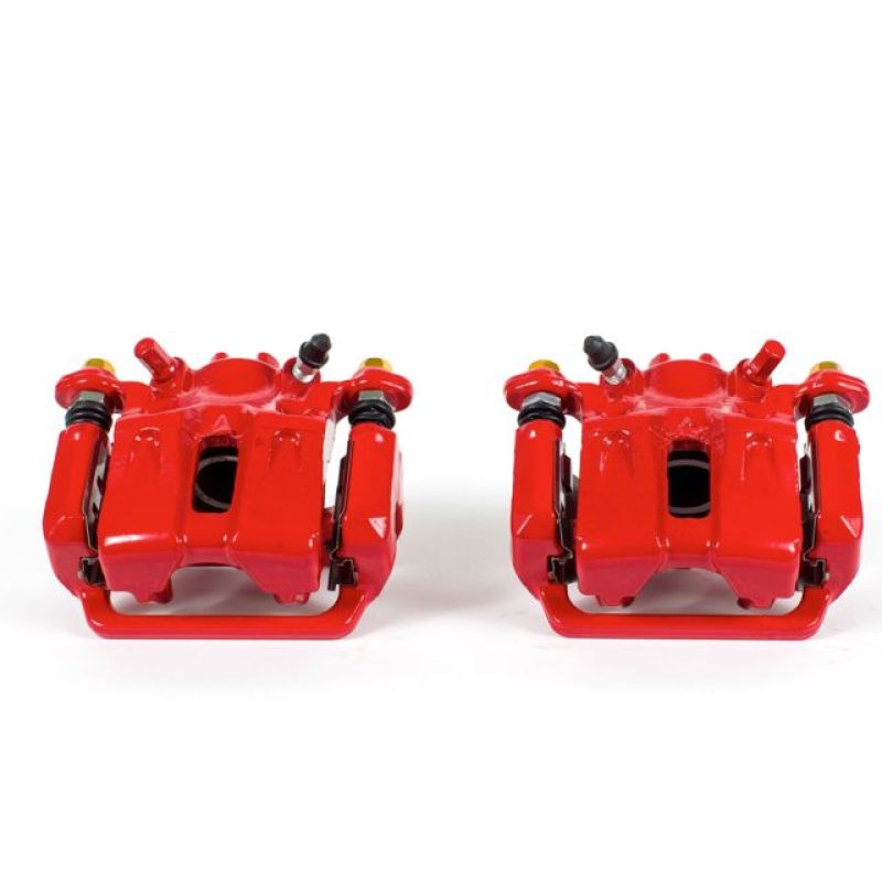 Power Stop 09-14 Acura TL Rear Red Calipers w/Brackets - Pair - RPL Performance