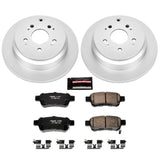 Power Stop 05-10 Honda Odyssey Rear Z17 Evolution Geomet Coated Brake Kit - RPL Performance