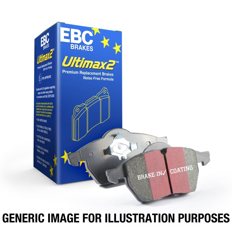 EBC 2017+ Honda CR-V 1.5L Turbo Ultimax2 Rear Brake Pads - RPL Performance