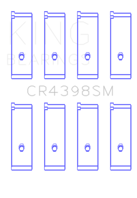 King Honda L13A4/L15A Connecting Rod Bearing Set - RPL Performance