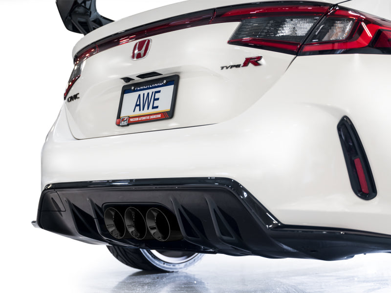 AWE Tuning 2023 Honda Civic Type R FL5 Touring Edition Exhaust w/ Triple Diamond Black Tips - RPL Performance