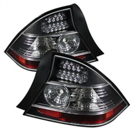 Spyder Honda Civic 04-05 2Dr LED Tail Lights Black ALT-YD-HC04-2D-LED-BK - RPL Performance