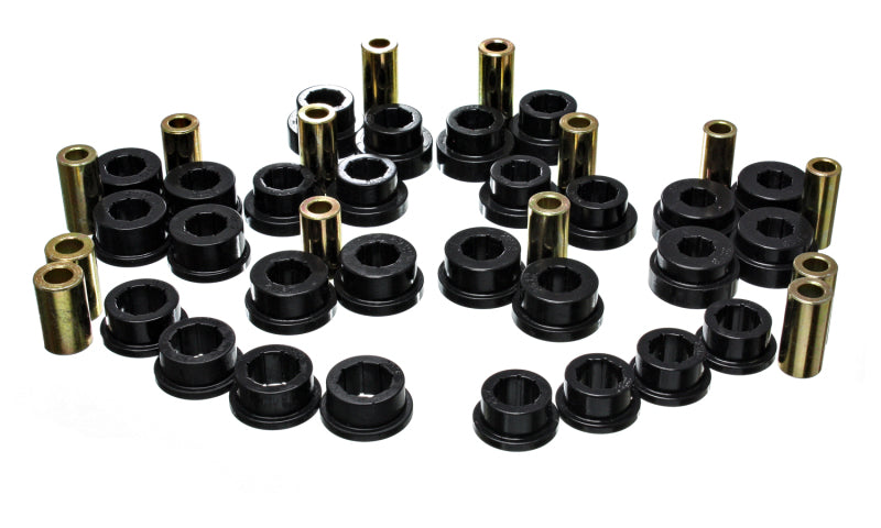 Energy Suspension 13 Scion FR-S / Subaru BRZ Black Front Control Arm Bushing Set - RPL Performance