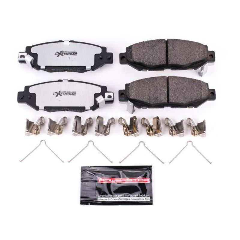 Power Stop 93-97 Lexus GS300 Rear Z26 Extreme Street Brake Pads w/Hardware - RPL Performance