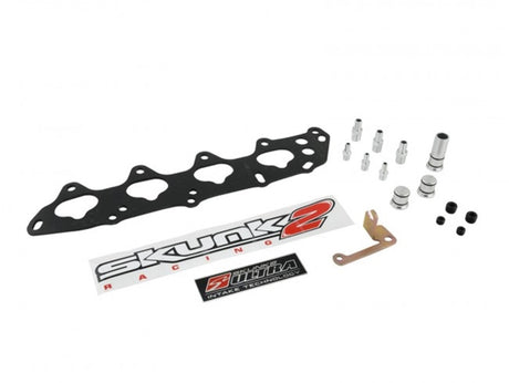 Skunk2 Ultra Race Series Centerfeed (B16A/B - B17A - B18C) 5.0L Black Intake Manifold - RPL Performance