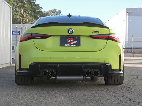 aFe MACHForce XP Exhausts Cat-Back SS 21 BMW M2 Competition L6-3.0L w/Black Tips - RPL Performance