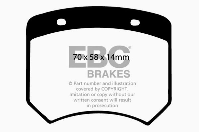 EBC 18+ Honda Accord EX Sedan 1.5T Ultimax Rear Brake Pads