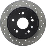 StopTech 05-17 Honda Accord / 16-17 HR-V / 09-14 Acura TSX Cryo Sport Drilled Rear Left Rotor