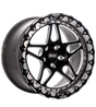 Belak 15x11 GTR Rear Wheel w/Factory Nissan Brake Kit / 5x114.3 BP / Series 3 Wheel- Single Beadlock - RPL Performance