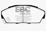 EBC 92-94 Acura Integra 1.7 Vtec Ultimax2 Front Brake Pads