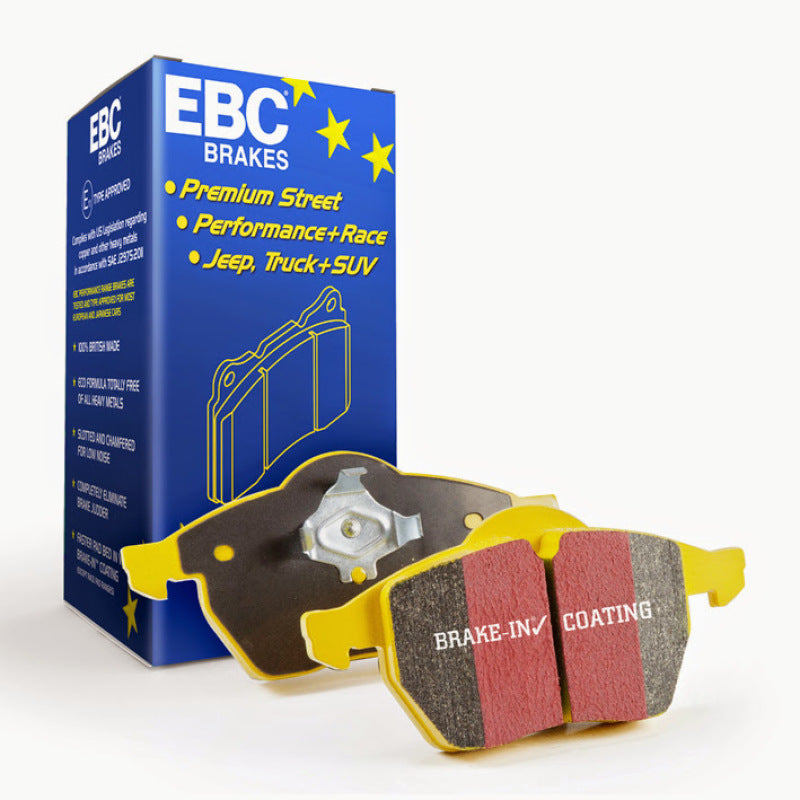 EBC 13+ Honda Accord Coupe 2.4 EX Yellowstuff Front Brake Pads - RPL Performance