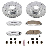 Power Stop 98-99 Acura CL Front Z26 Street Warrior Brake Kit - RPL Performance