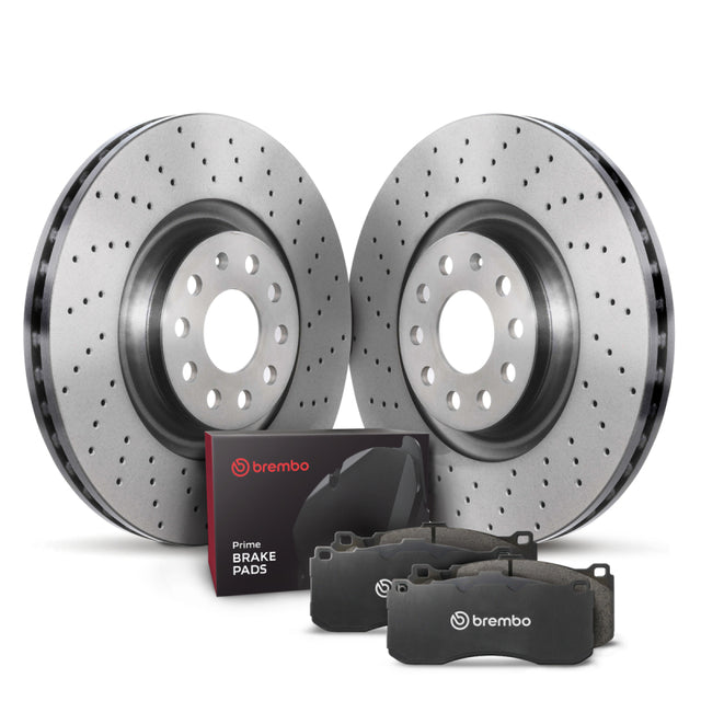 Brembo OE 95-01 Acura Integra Front Disc Brake Kit - RPL Performance