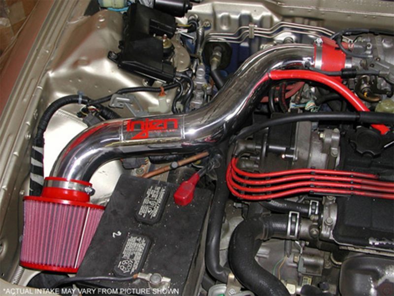 Injen 90-93 Acura Integra L4 1.8L Black IS Short Ram Cold Air Intake - RPL Performance