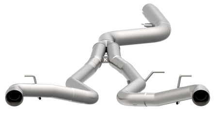Kooks 2020 Toyota Supra 3.5in x 3in SS Muffler Delete Catback Exhaust w/Polished Tips - RPL Performance