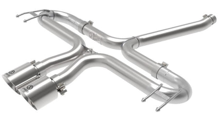 aFe Takeda 2-1/2in 304 SS Axle-Back Exhaust w/Polished Tips 17-20 Honda Civic Sport L4-1.5L (t) - RPL Performance