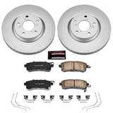 Power Stop 11-14 Honda Odyssey Front Z17 Evolution Geomet Coated Brake Kit - RPL Performance