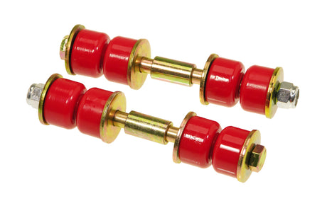 Prothane Universal End Link Set - 2 5/8in Mounting Length - Red - RPL Performance