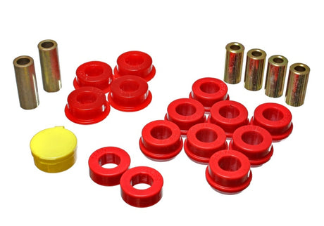 Energy Suspension 90-93 Honda Accord/Odyssey Red Front Control Arm Bushing Set - RPL Performance